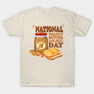 National Peanut Butter and Jelly Day T-Shirt